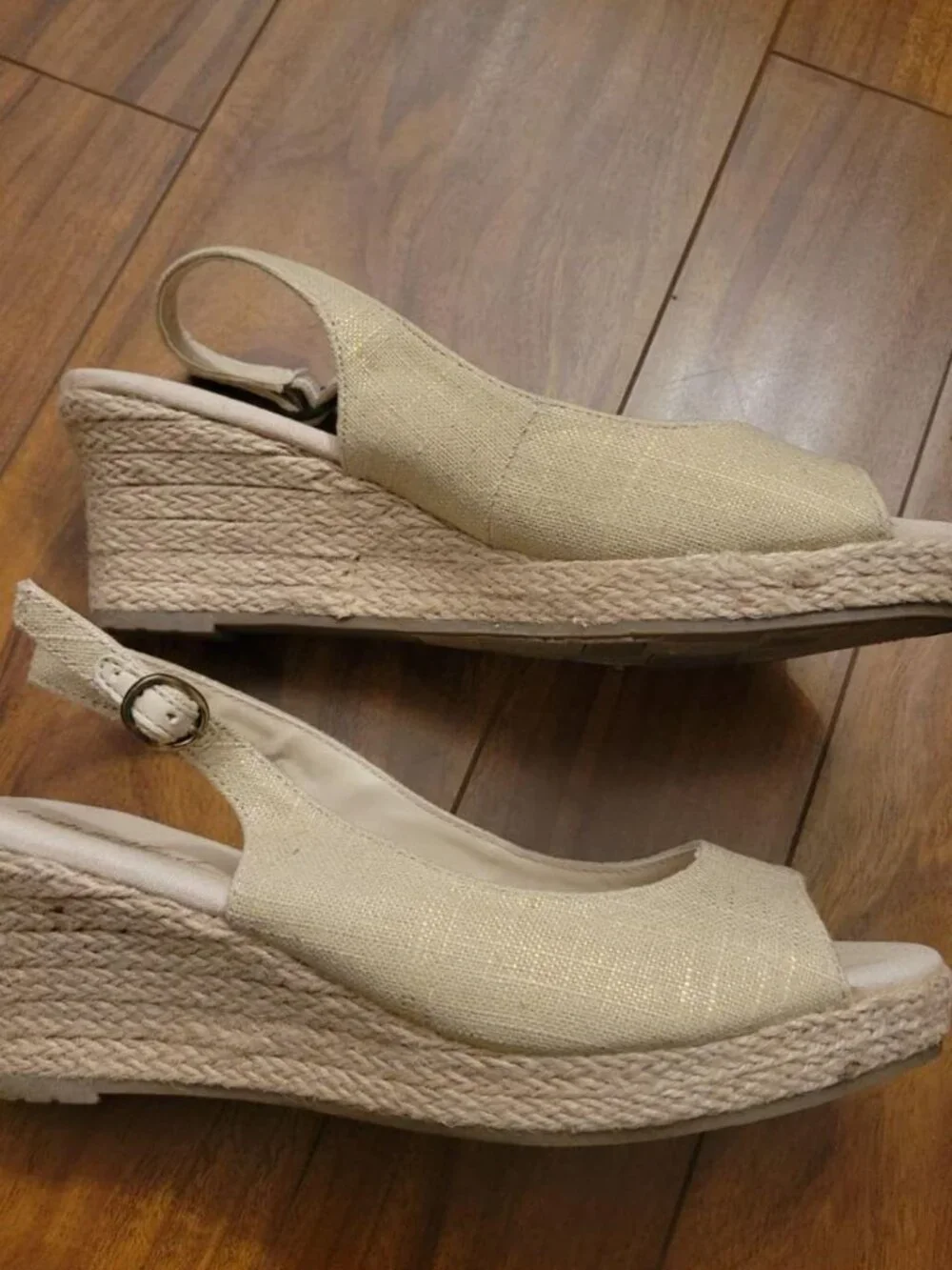 Naturalizer women's espadrille slingback peeptoe heels